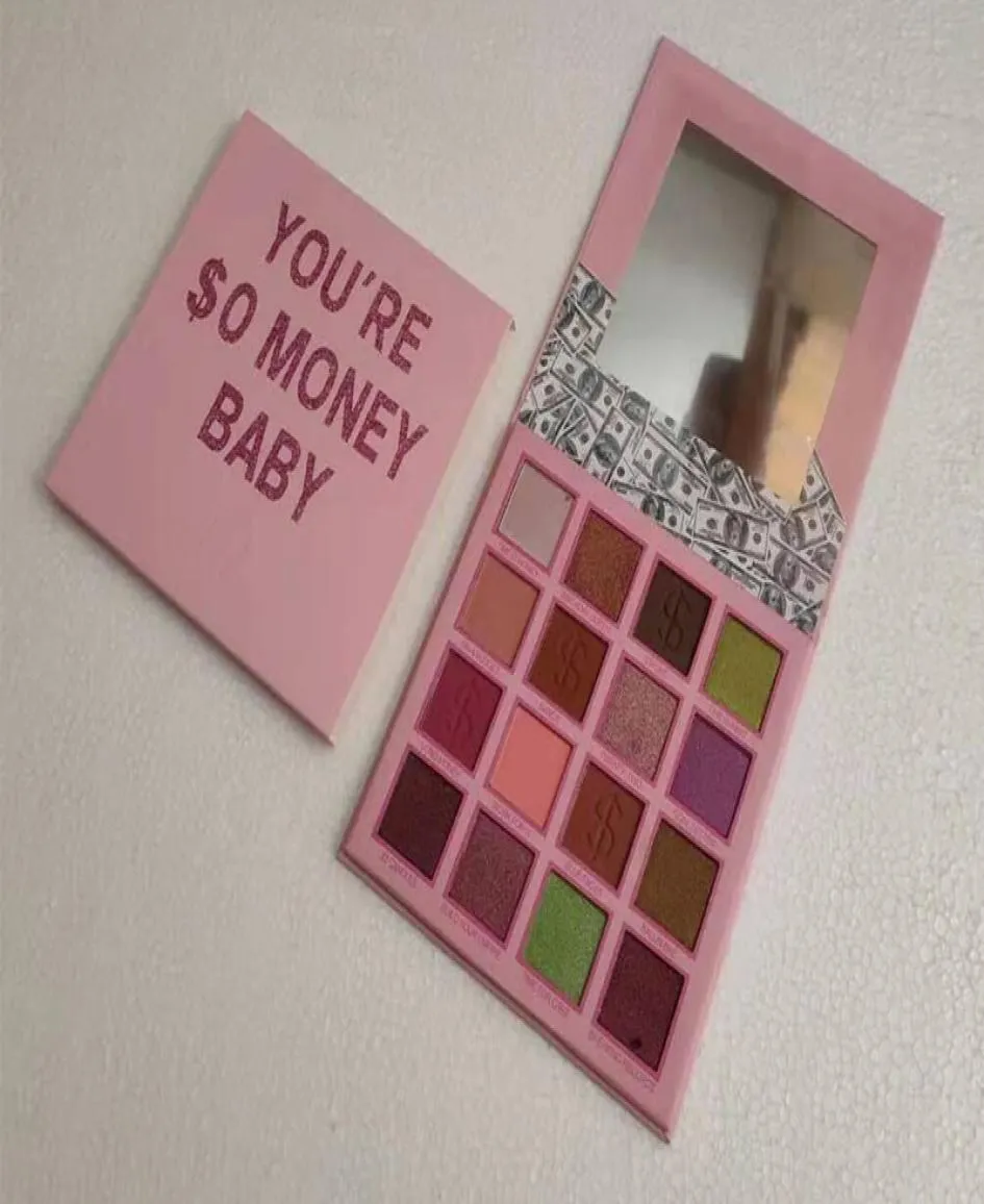 You039RE SO Money Baby Eye Paletter Makeup 16colors Money Pale Palette Palette High Caffice in Stock3330349