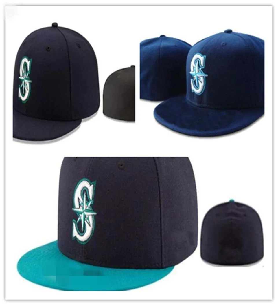 2022 Good Design Mariners S Letter Baseball Caps Stickerei für Frauen Männer Gorras Bones Hip Pop Fashion Sattelhüte H114074185