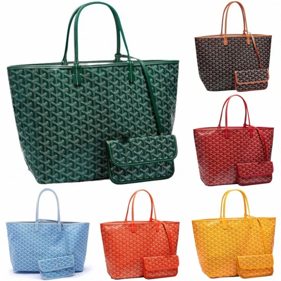 Tote designer väskor kvinnor lyxiga shoppingväskor handväskor berömda mode gå stor gård kapacitet färgglada axelväska strandväskor grön grejcv8#