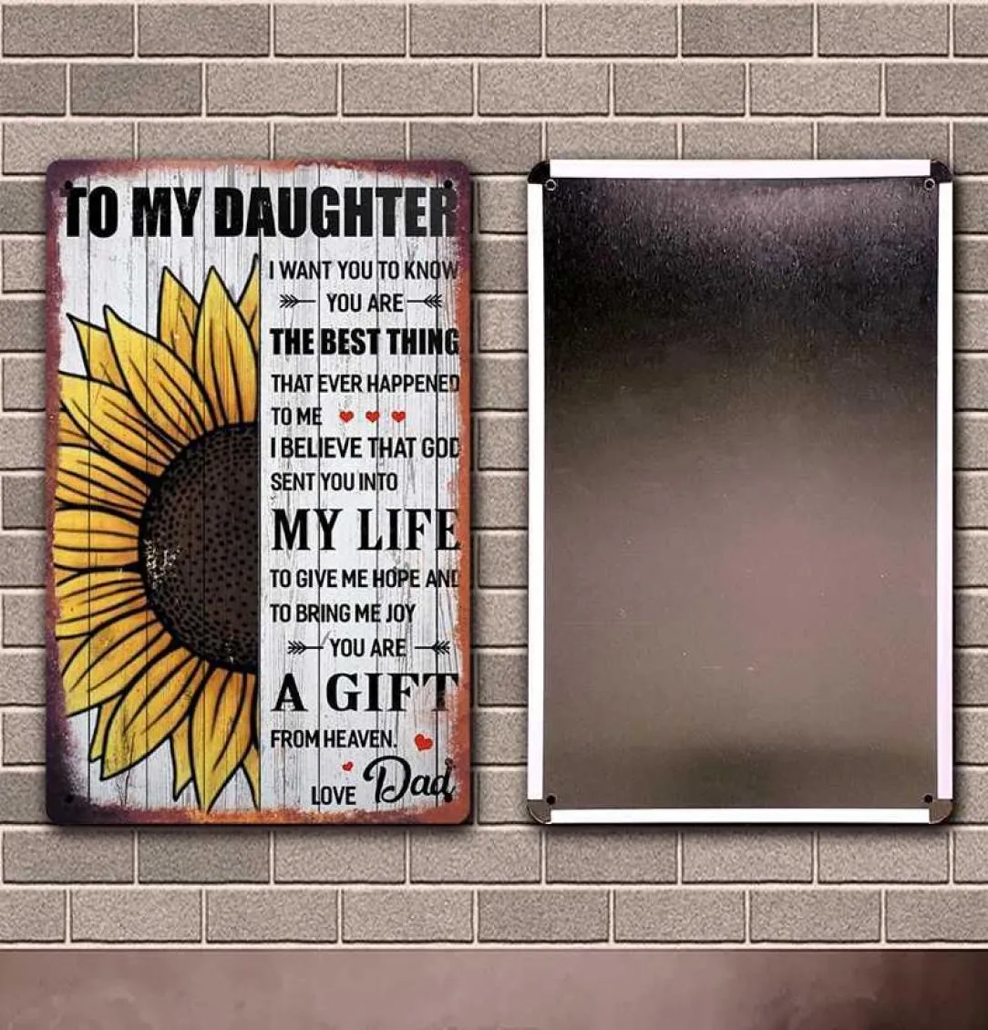 You Are My Only Sunshine Full Of Roses Tin Metal Sign Home Decor Bar Wall Art Painting 20*30 CM Size JT-643132956