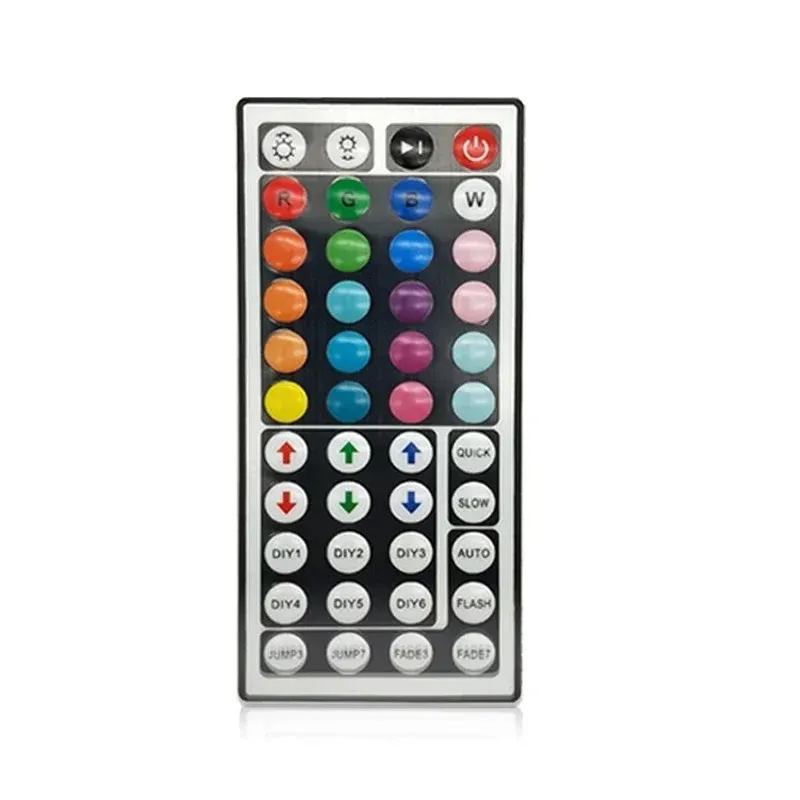 NEU DC12V-24V 44Key Waterd IR Remote Dimmer CCT-Farbtemperatur-Controller für 5050 Streifenleuchte von Lichtquelle