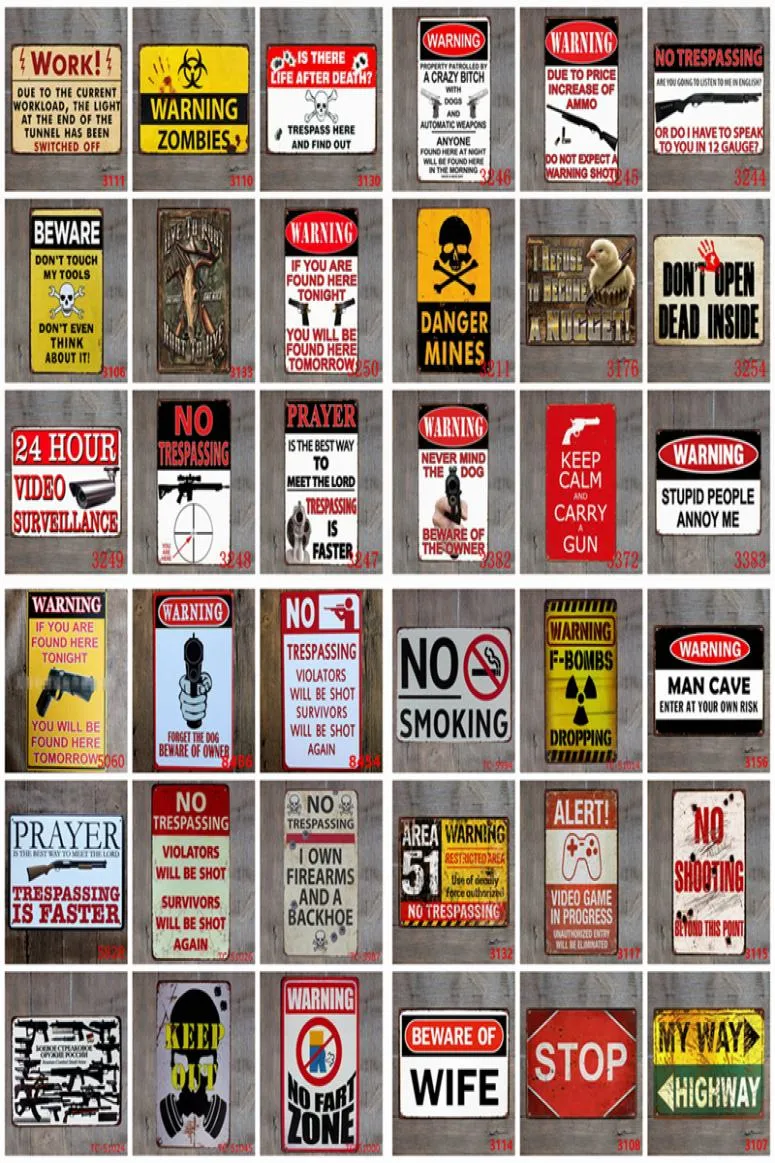 Bar Metal Tin Sign Paints Retro Wall Plaque Sign Art Sticker Iron Painting Home Restaurant Decoration Pub Signs Wall Decor HHE16016096764