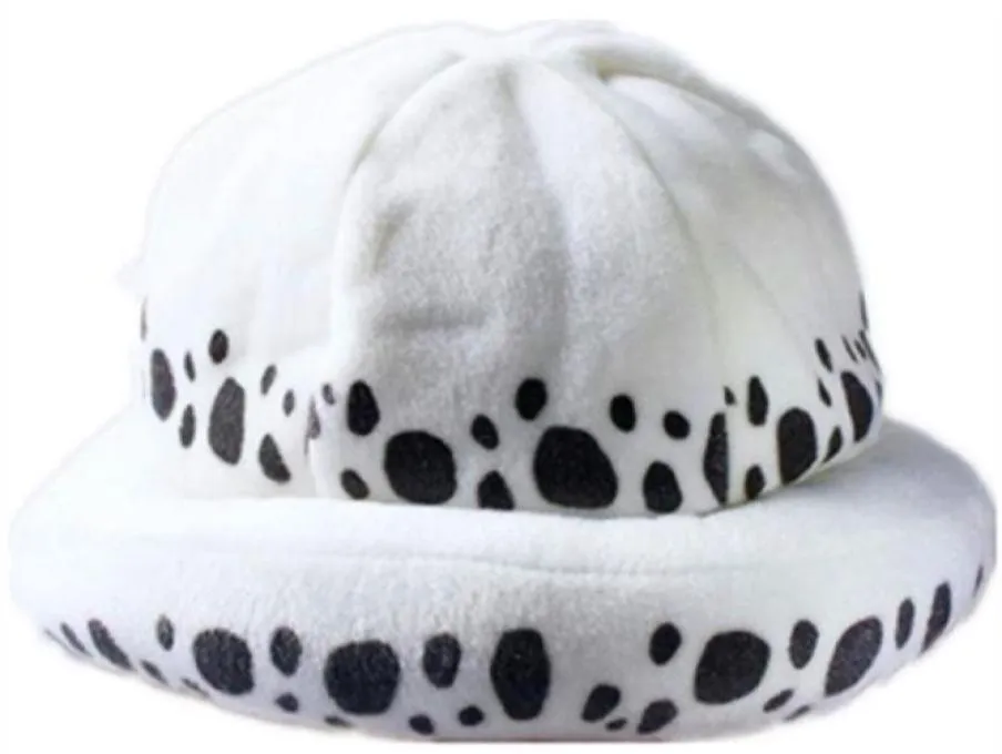 Японское аниме One Piece Cosplay Costume Hat Trafalgar Law 2 года спустя белые шляпы теплые и милые Cap Cosplay Doctor Lak Hat979774