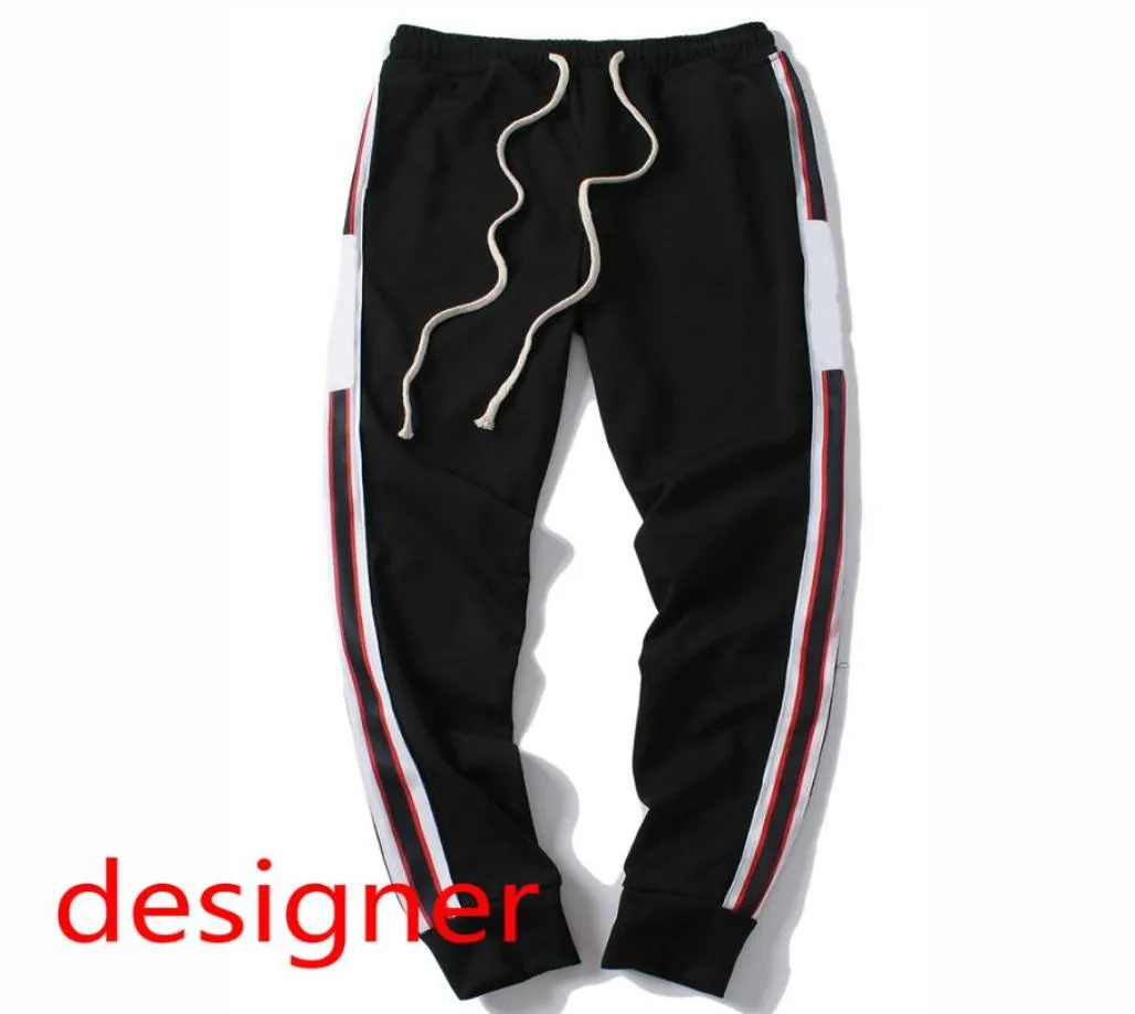 Nieuwste heren designer broek gemaakt in Italië mannen luxueuze trainingsbrieven bedrukt 19fw mode joggers track pant kleding m2xl5432906