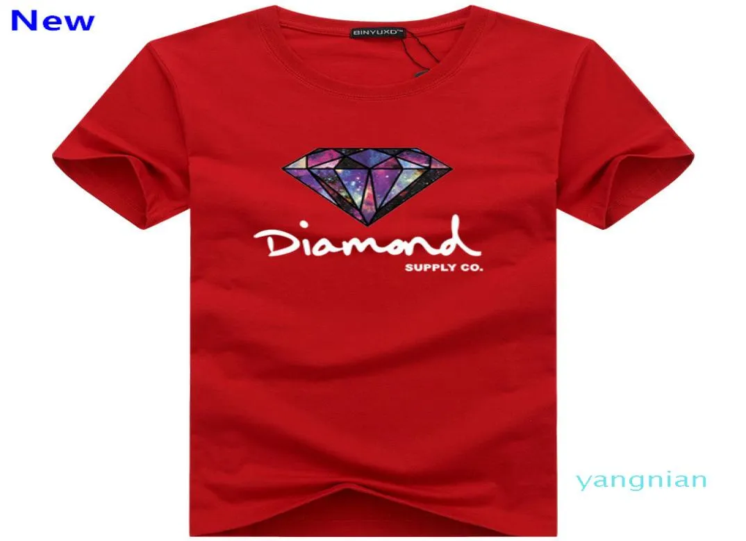 Fashion Fashion Thirt Diamond Men Women Abbigliamento 2018 Tshirt a maniche corte casual Designer di marchi Summer Tee Shirts J026503713