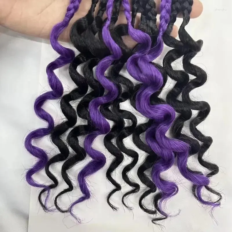 single braids for kids with curls