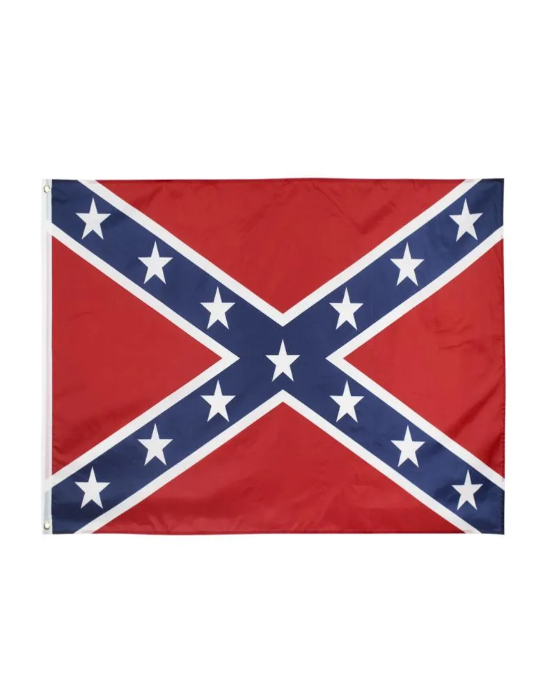 Prix pas cher de haute qualité American USA 3x5 Confédéré Flag Polyester Printing Southern Northern Civil War Flags 5x3 à vendre6674329