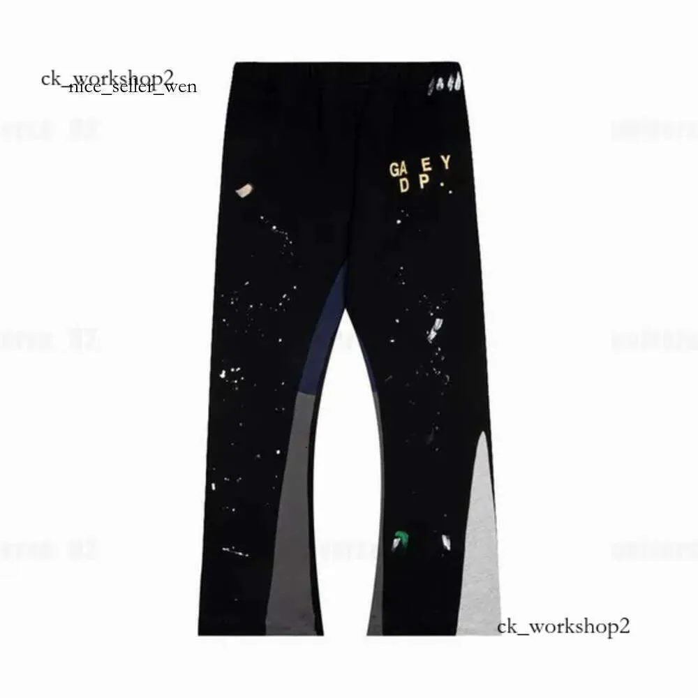 GALLARIO DEPT PANTS PANTS GALLEY DEPT PANT GALLYDEPT PANT TOT QUALITÀ 24SS PANNE SUDED SUDIMI LETTERE SPECKLED MANI COPPIA COPPIA VERSATURA CASUALE VERSATILE DRIVE STRAMI S-XL 766 155