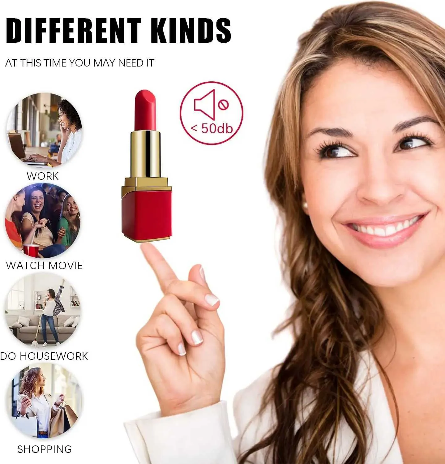 Andere gezondheidsschoonheidsartikelen Mini Lipstick Bullet Vibrator For Women Clit Stimulator Portable Erotic S voor volwassenen Vagina Love Female Masturbation Y240503FGS7