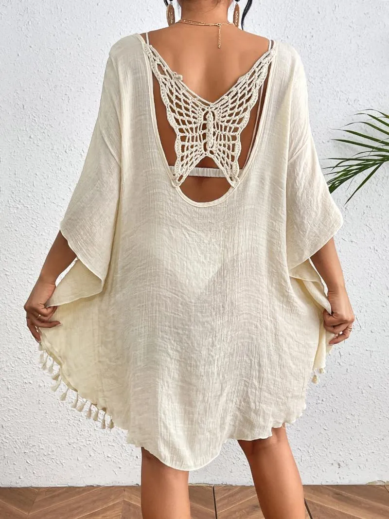 purple dress beach Casual Oversized Shirt Dress – Cotton Linen Midi | Button Down Shirt Dress main image 1
