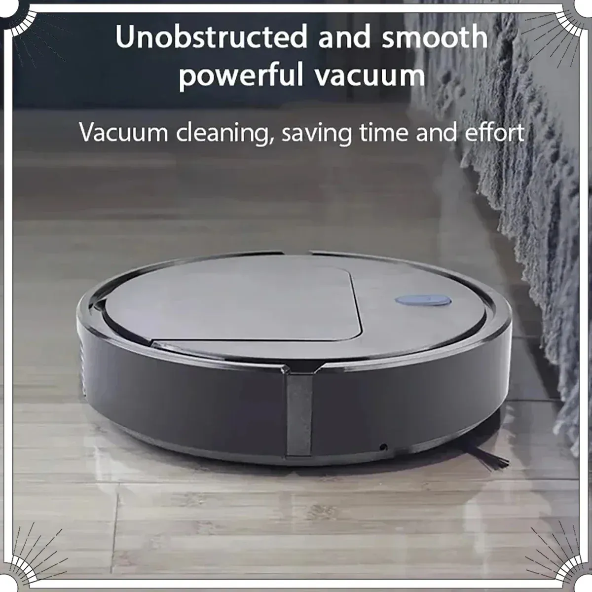 UltraThin Vacuum Cleaner Automatic 3in1 Smart Wireless Sweeping Wet and Dry Cleaning Machine Household Mopping Robot 240506