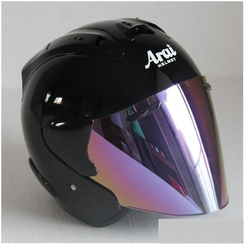 オートバイヘルメットヘルメットハーフオープンフェイスメン女性カスコヴィンテージスクータージェットレトロパレモトカスコスパラドロップ配信モバイルMot DHSWF