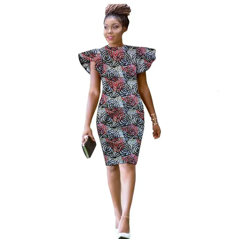 African Fashion Women Dashiki Print Knee-Length Dress with Short Sleeves for Summer from Dhgate Basic & Casual Dresses - price 48.98 African Fashion Women Dashiki Print Knee-Length Dress with Short Sleeves for Summer from Dhgate Basic & Casual Dresses - price 48.98