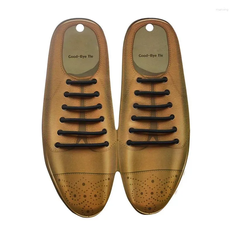 Shoe Parts Accessories Lace No Tie Elastic Leather Shoes With Hook Silicone Laces Flats Cordones Elasticos Zapatilla