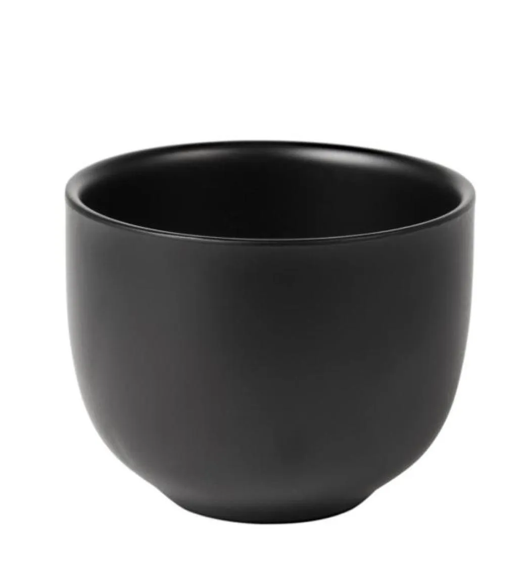 2021 Новая премиальная черная из нержавеющая сталь для мыла для мыла для мытья чаша для бритья щетка нерушимая чашка для бритья для джентльмена1279763