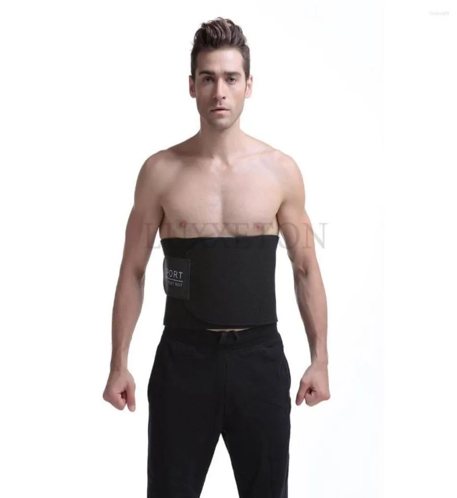 Women039s Shapers Men Shaper Sweat Waist Trimmer Neoprene Slimming Belt Body Sport Tummy Shapewear Cincher Girdle7170305