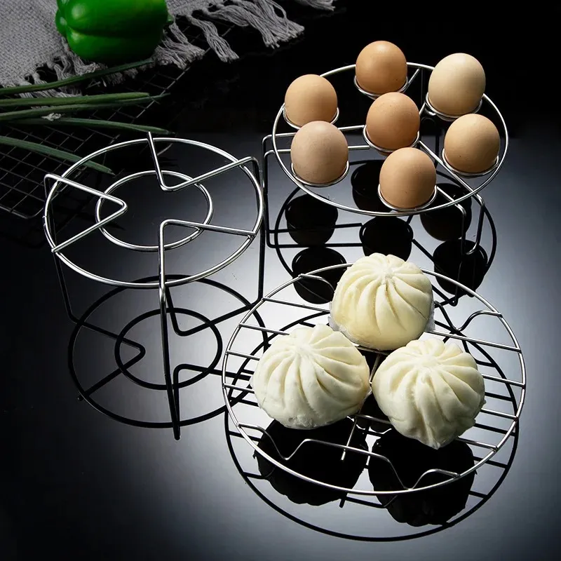 Luchtfritia -accessoires roestvrijstalen kookstoomrekken voor stoomgroenten en rijstrekken voor keukengereedschap stoomboot