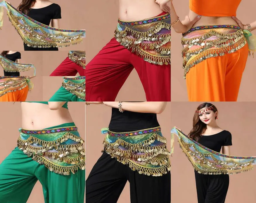 Индийский градиент спектакля танцевальный шарф -танец с животом новая цепочка для начинающих 8996141