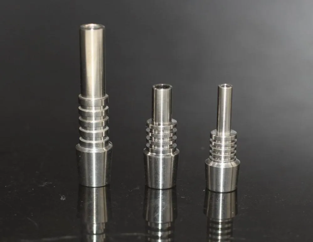 3 Joint Titanium Tip Collector Domeless Nail 10mm 14mm 19mm G2 Inverterad grad 2 Ti Nails For Dab Straw Concentrate DAB RIGS1956007