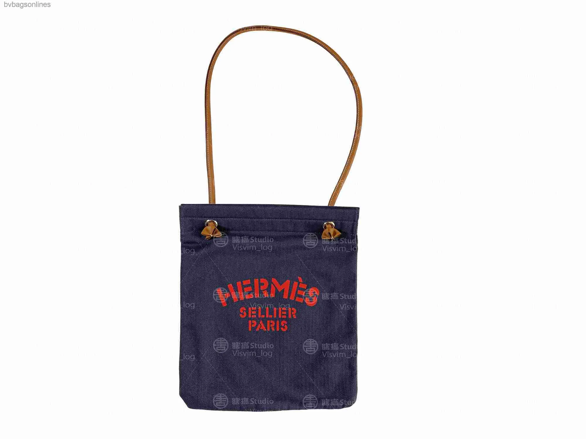 High Quality Original Hremms Logo Designer Bags for Women Canvas Aline Bag Handbag Shoulder Bag Bag