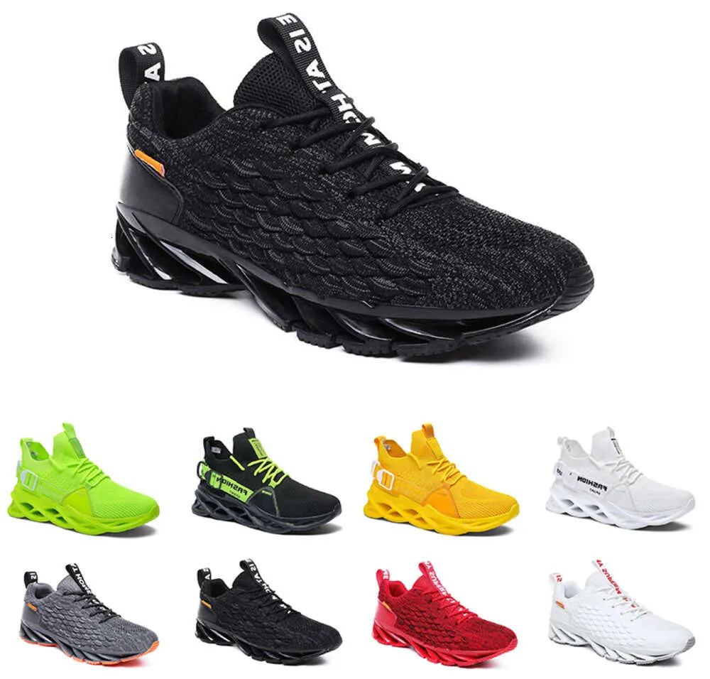 Hommes femmes chaussures de course triple noir blanc rouge lemen Vision verte jaune gris mens entraîneurs sport baskets dix-huit 2024