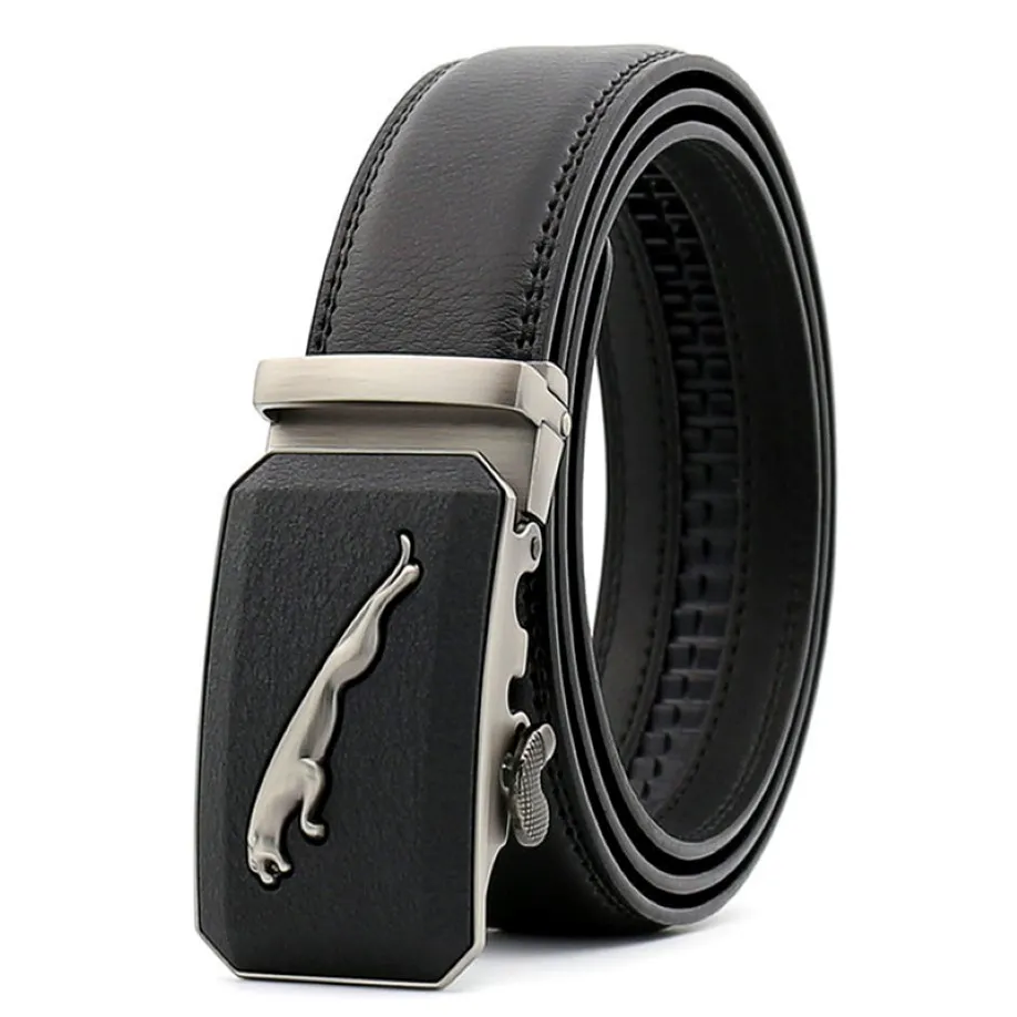 2017 Fashion Men's Greatic Leather Celt Cool Automatic Buckle 130 140 150cm mâle Cowskin Cinto Brand Ceinture 330K