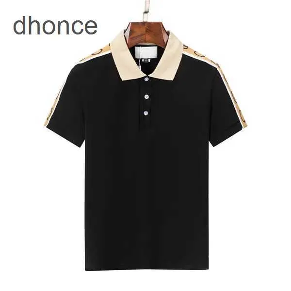 Men Polo Shirt Designer Man Fashion Horse T koszule swobodni mężczyźni golf letnie polo haft haft high street Trend top tee azjatyckie rozmiar m-xxxl kiyn