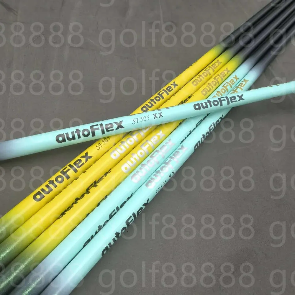 Club Shafts Golf Autoflex Blue/Yellow SF505XX/SF505/SF505X flexgrafitdrivrutiner Free Montering Hylsa och grepp