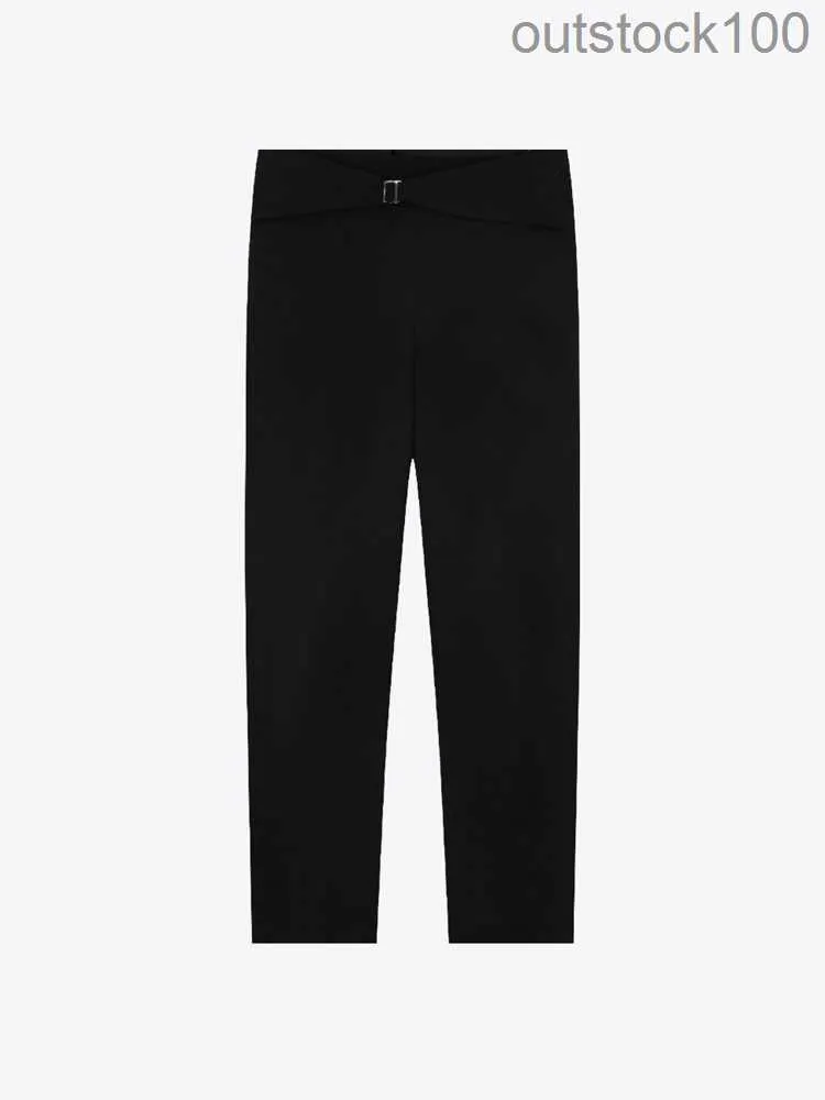 Senior Special Stores Quality Buurberlyes Pants Spring/Summer Cotton Wool Simple Pending mångsidiga kvinnors byxor Casual Pants With Real Logo