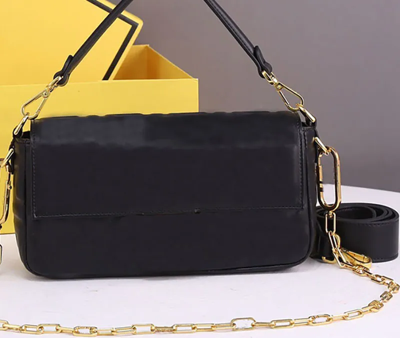 Klassiek merk ingedrukt stokbodem crossbody tas dames ketting schoudertemonures ontwerper vrouw handtas luxe draagtassen stokbakken tassen mode avondkruistas