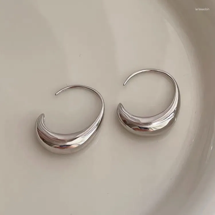 Hoop Earrings BF CLUB 925 Sterling Silver Vintage For Women Trendy Hook Earring Jewelry Prevent Allergy Party Accessories