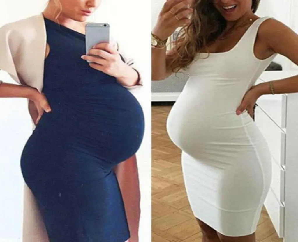 Casual jurken zomer dames zwangers kleden mouwloze verpleegkundige zwangerschap tanktops vest1958205