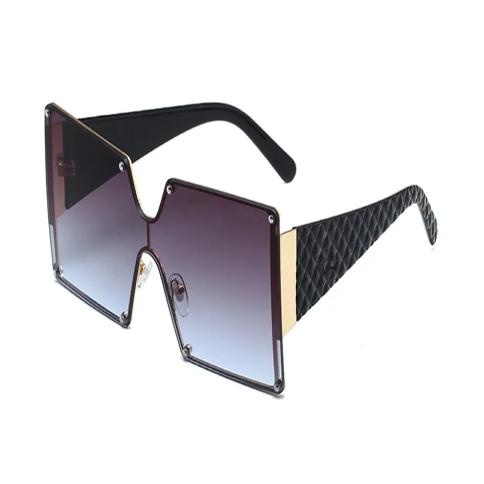 Fashion French Classic Sunglasses pour hommes et femmes 0218 lunettes de lunettes miroir grandes verres de soleil carrés UV Driving Eyewear 272n