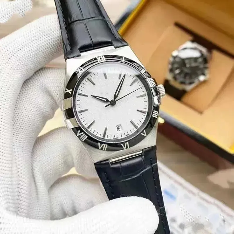 Top AAA Watches for Men Luxury Ceramic Bezel 41 MM حركة ميكانيكية أوتوماتيكية مشاهدة SAPPHIRE PASTHERPARK FASHION CONSTELLATION