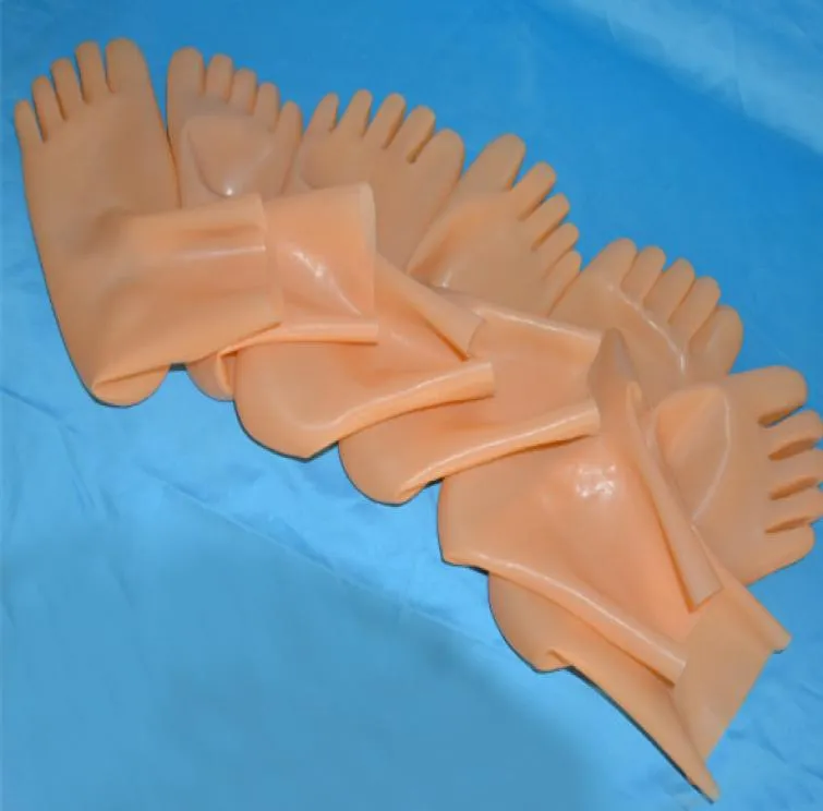 Фетиш латексной носок резина 5 носков носки короткие носки для кожи SML5354645