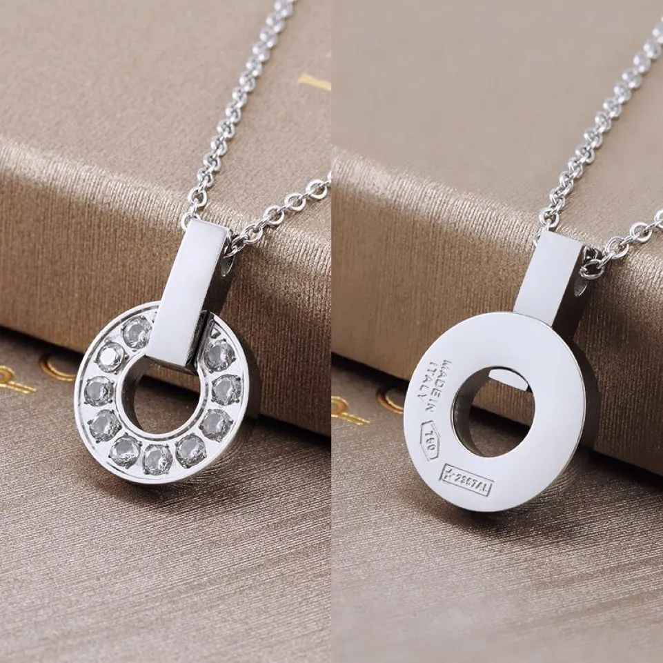 New style men's and women's pendant necklaces fashion designer design stainless steel necklace man's Valentine's da 261F