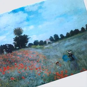 The Poppy Field Near Argenteuil Giclee Canvas Prints Wall Art of Claude Monet