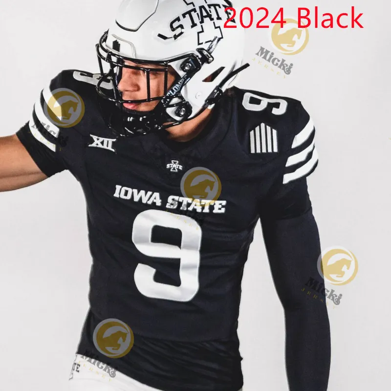 Cyclones Iowa State Football Jersey Black Iowa State Jersey Black