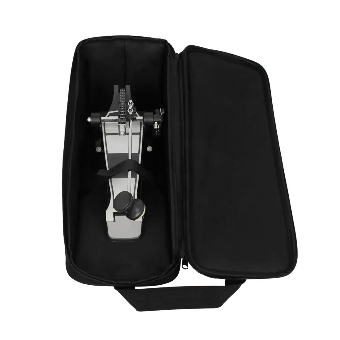 Instrument Bass Drum Pedal Bag Percussion Accessories Jazz Drum Single Pedal Leather Sponge Bärande fodral Musikinstrument Lagringsdelar