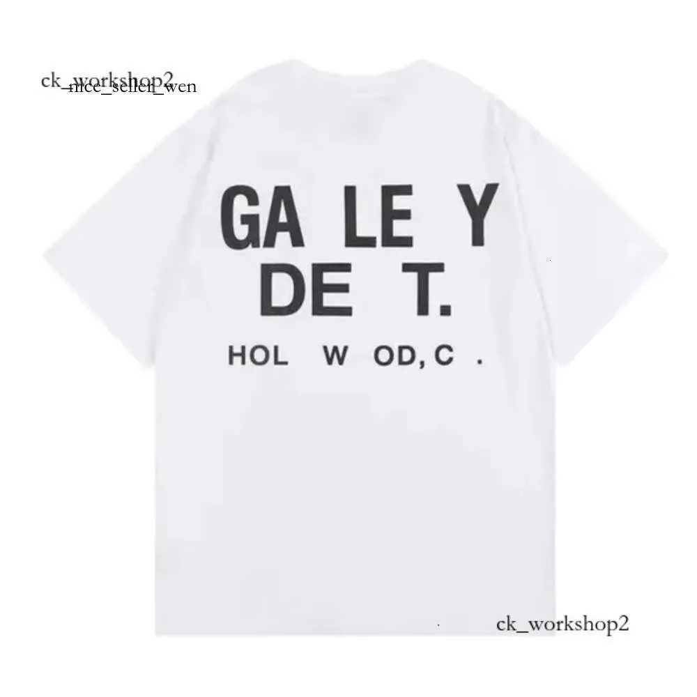 gallary dept shirts galley dept shirt gallerydept shirt Designer Summer top quality Alphabet Printed Star Same Round Neck Short Sleeve T-shirt for Men and Women 95