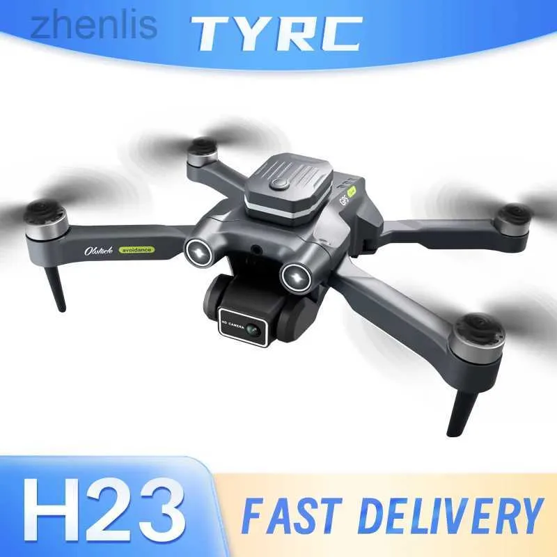 Droni 2,4 g/5g GPS rc drone con fotocamera Wifi ad alta definizione FPV Fotografia pieghevole elicottero H23 Evitamento ad ostacoli Drone Droni Toy Done D240509