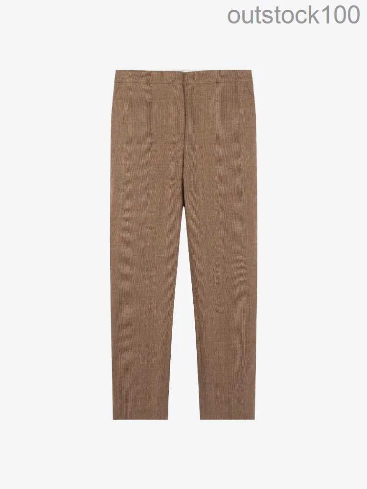 Starsze sklepy specjalistyczne Jakość Buurberlyes Spodnie wiosna/lato lniana bawełniana wełna kaszmirowa zamek błyskawiczny proste męskie spodnie swobodne spodnie z prawdziwym logo
