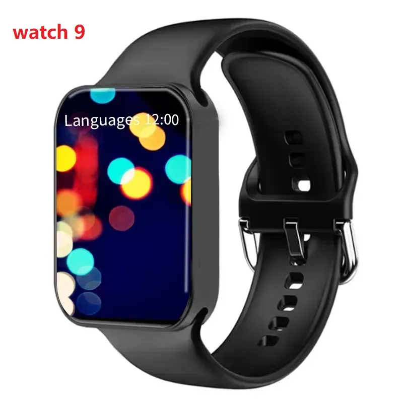 2024 Smartwatch pour Apple Watch Ultra 2 Series 9 49mm Smart Watch Strap Smartwatch Sport Watch Wireless Charging Box Box Couverture de couverture
