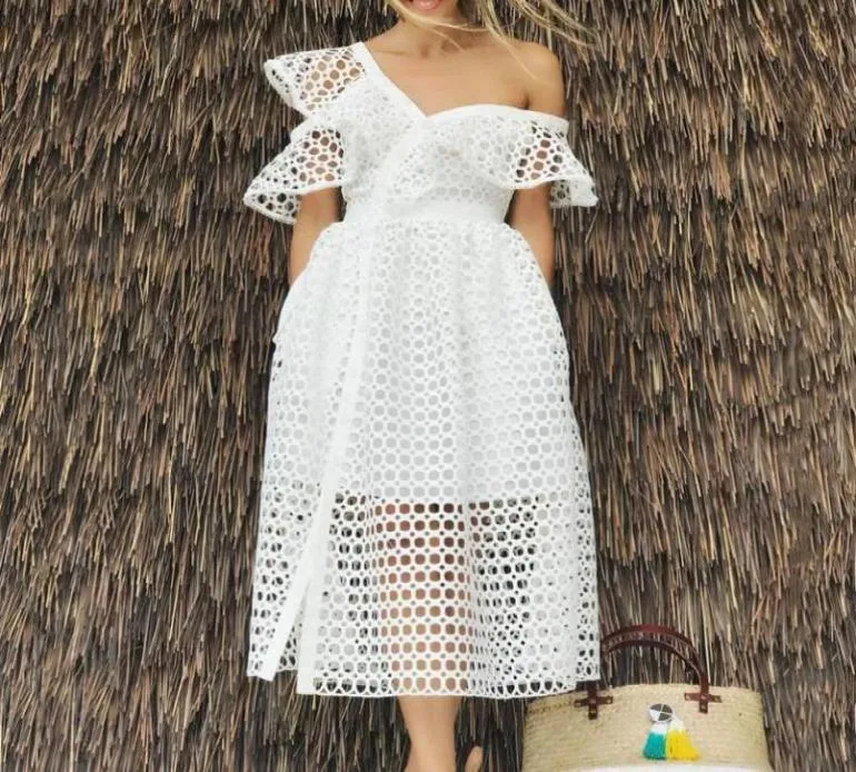 Белая африканская длинная платье макси -платья Women039s vneck от плеча без спины ежедневные вечерние платья для женщин 9800095