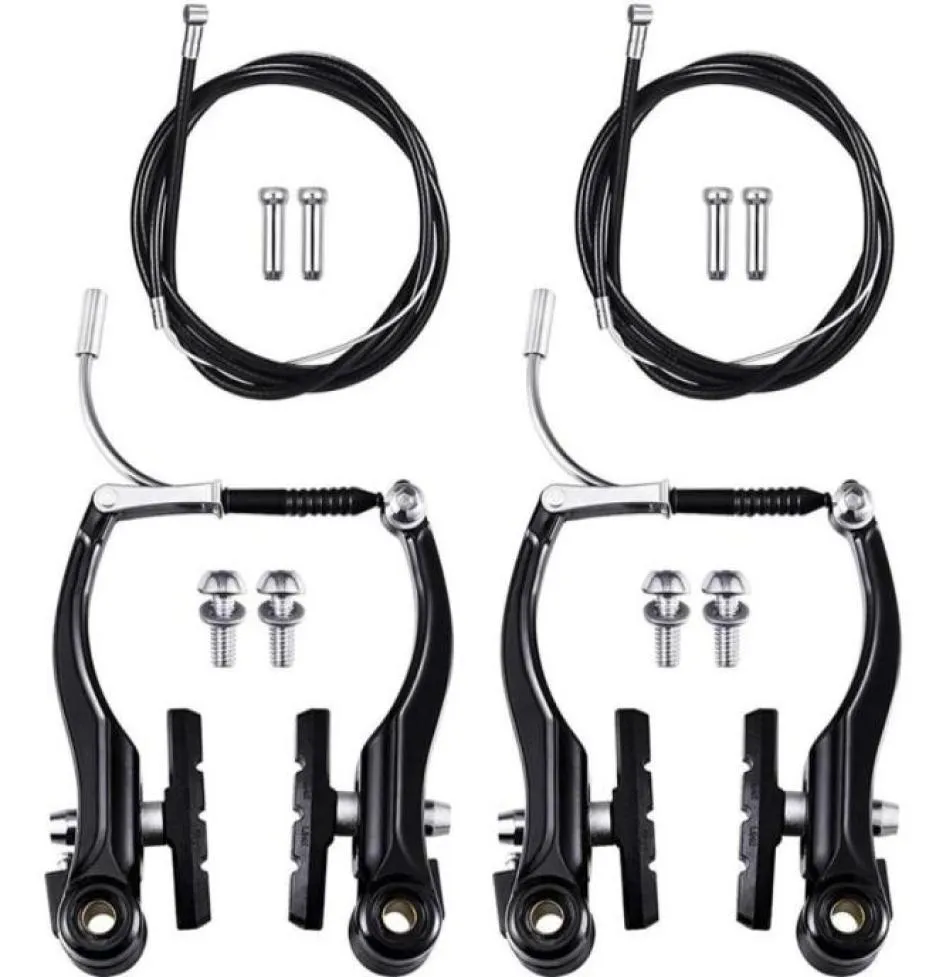 Ferramentas Bicycle Brake Set2 Define os freios, incluindo 2 pares v com cabos e 4 cabos de montanha de bicicleta de montanha 112212072285062