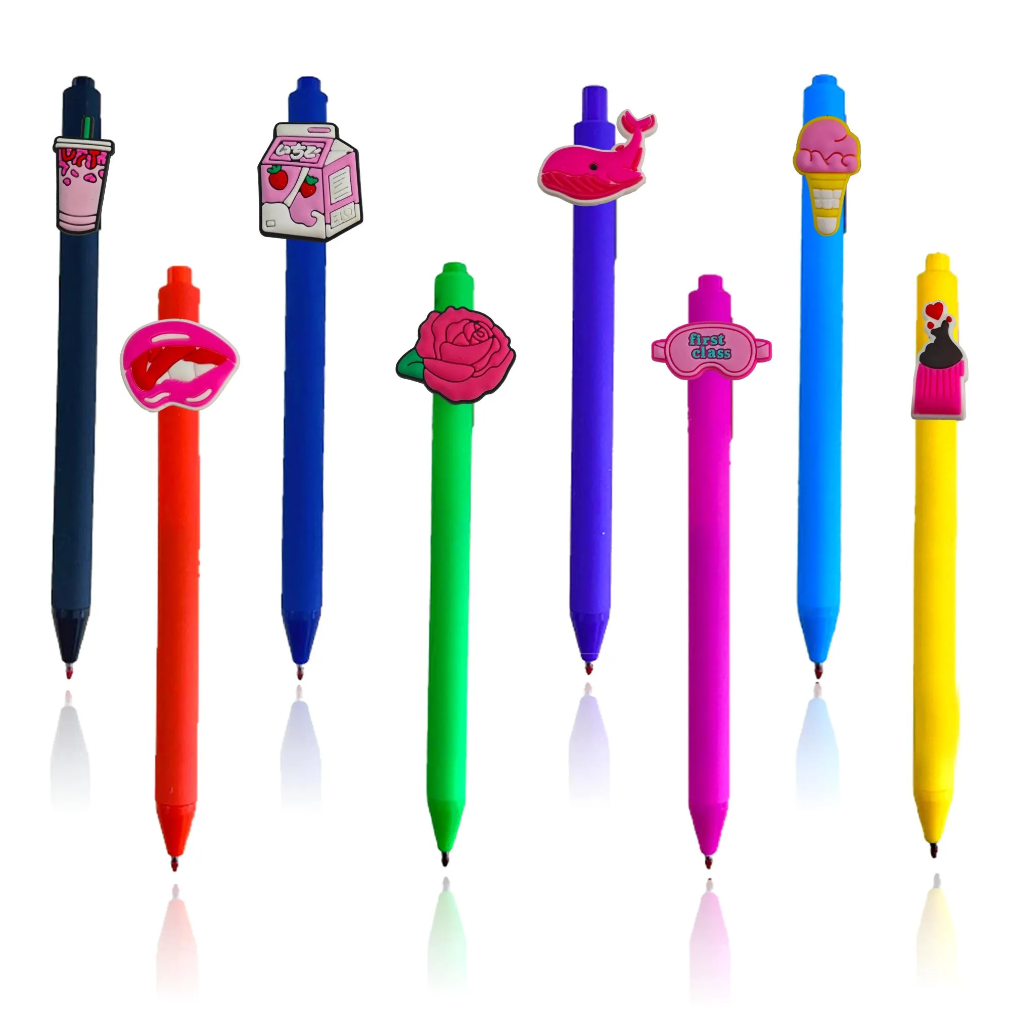 Laser Pointer Pink Theme 2 25 Cartoon Ballpoint Pens Cute School Students Graduation Gifts For Nurse Mti Color Jumbo Graph Pencil Sign Ot2V7