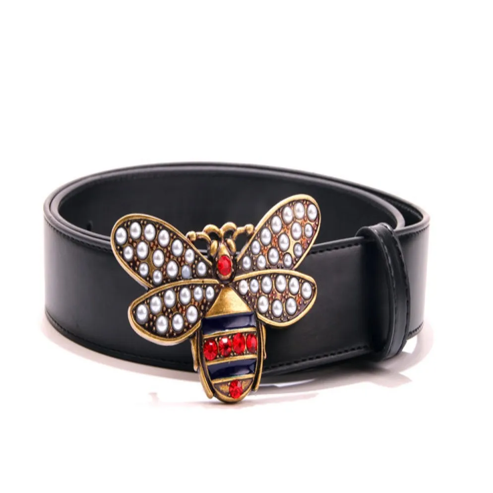 Ceintures noires de luxe chaudes ceintures de créateurs pour hommes ceinture de motif d'abeille ceinture mâle ceinture masculine pour hommes