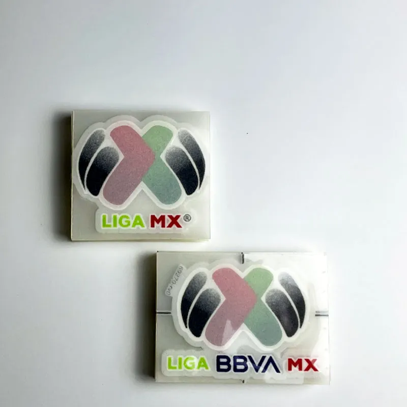 Liga MX BBVA Patch Wärmeübertragung thermische Sublimation Flockenmaterial Patch Lextra