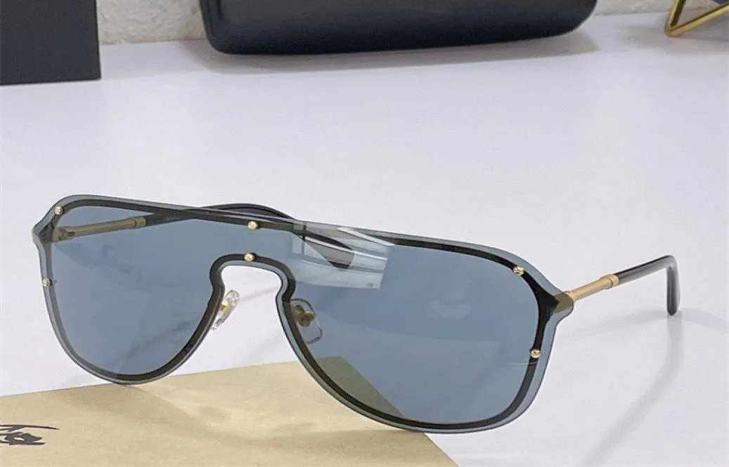 Fashion Classic Designer Solglasögon för män 2180 Vintage Pilot Shape Glasses Siamese Lens Design Summer Trend Wild Style Antiultr9632627