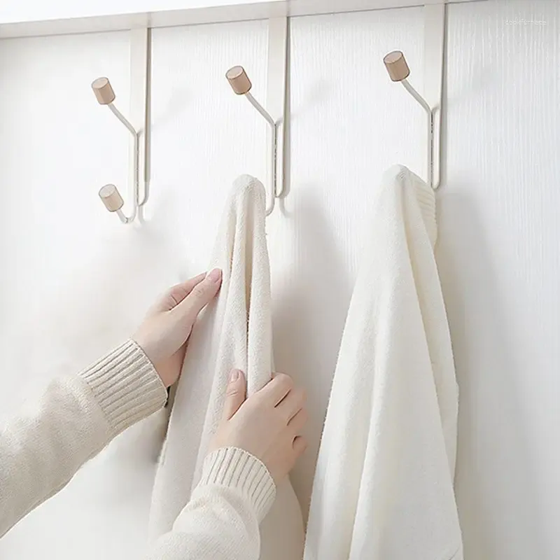 Crochets Porte créative de salle de bain 5 cm Largeur vêtements ménage Rack-étagère étagère